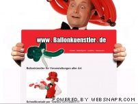 Luftballonknstler & Ballonknoter fr Ballontiere - Kinderunterhaltung & Animation