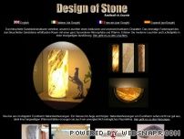 Design of Stone Leuchten und mehr aus Sandstein