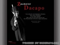 Zauberer Dacapo - Tischzauberei & Feuerspucken, Schweiz