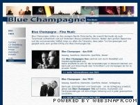 Tanzmusik &  Barmusik, Band - Blue Champagne, Hrsching - Austria