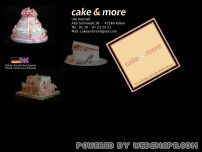 Hochzeitstorten, Tortendesign & süße essbare Dekorationen  von Cake and more