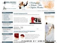 Hochzeitsvideo & Fotoalbum auf DVD online erstellen - Digital Video Wolf