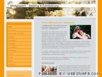 Weddingplaner & Eventplanung Ihres Hochzeitstages - Stadtgesprch