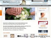 Hochzeitskarten & Dankkarten in hchster Qualitt