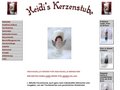 Hochzeitskerze & Taufkerze - Qualitätskerzen - Heidis Kerzenstube