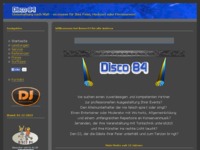 Disco 84 - Ihr mobiler DJ in Thüringen - Hochzeitsmusik - Karaoke