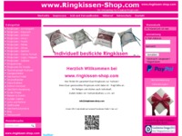 Online-Shop für Ringkissen - Hochzeitsbuttons & Taschenspiegel